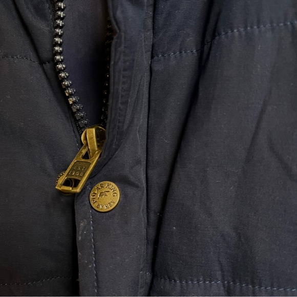 unisex blue polar king by key padded vest - Picture 4 of 4